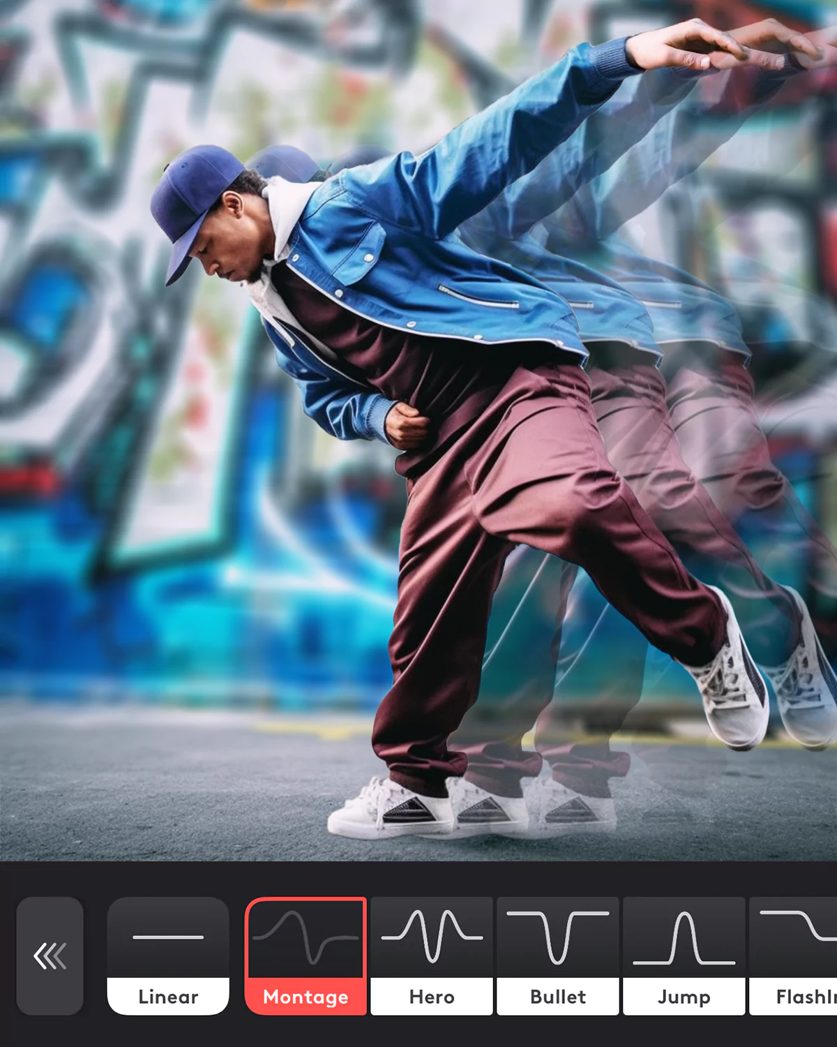 Apply Speed Ramps presets to your videos