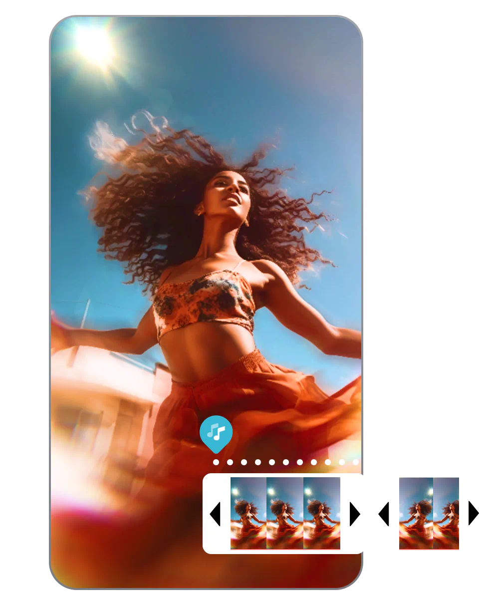 Videoleap is a video merger app to merge audio and video