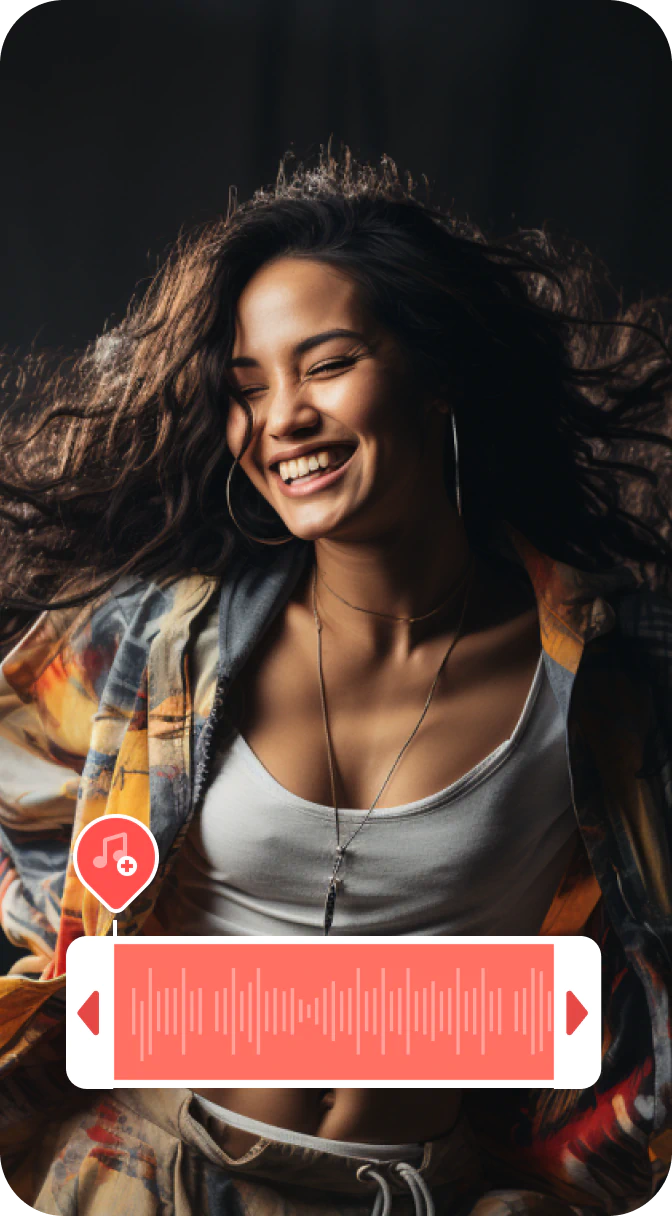 Use the Videoleap app to add music to video