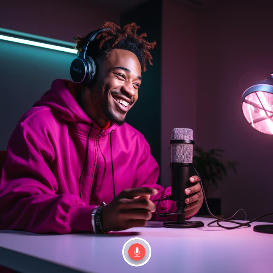 Record and add voice overs to videos