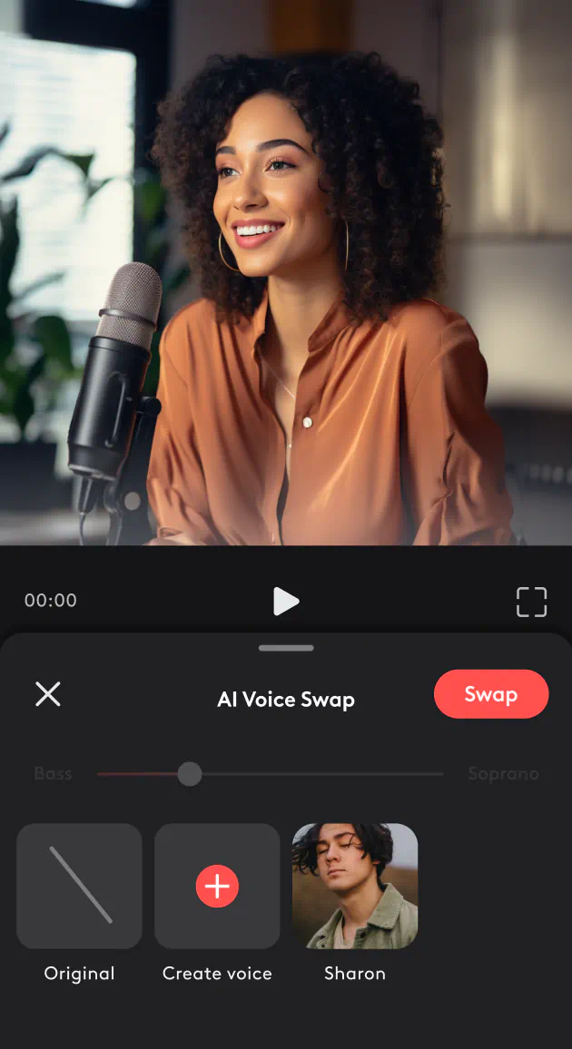 How to use AI voice changer