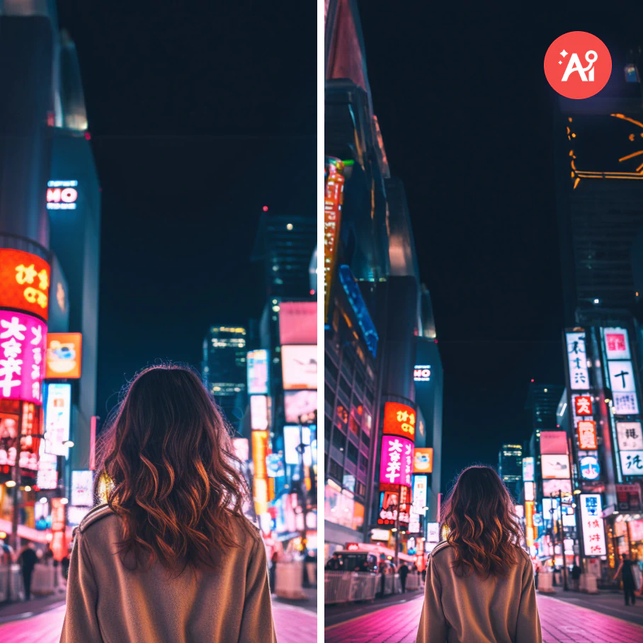 Uncrop photos with AI 