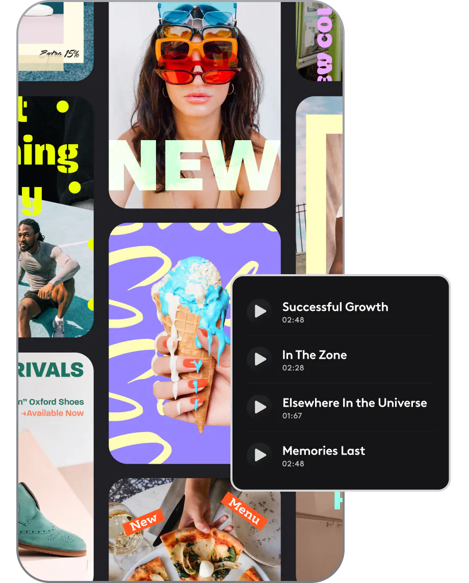 Choose a Custom Youtube Intro with Videoleap