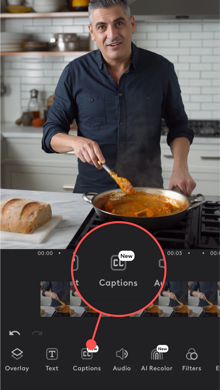 how to add captions to a video