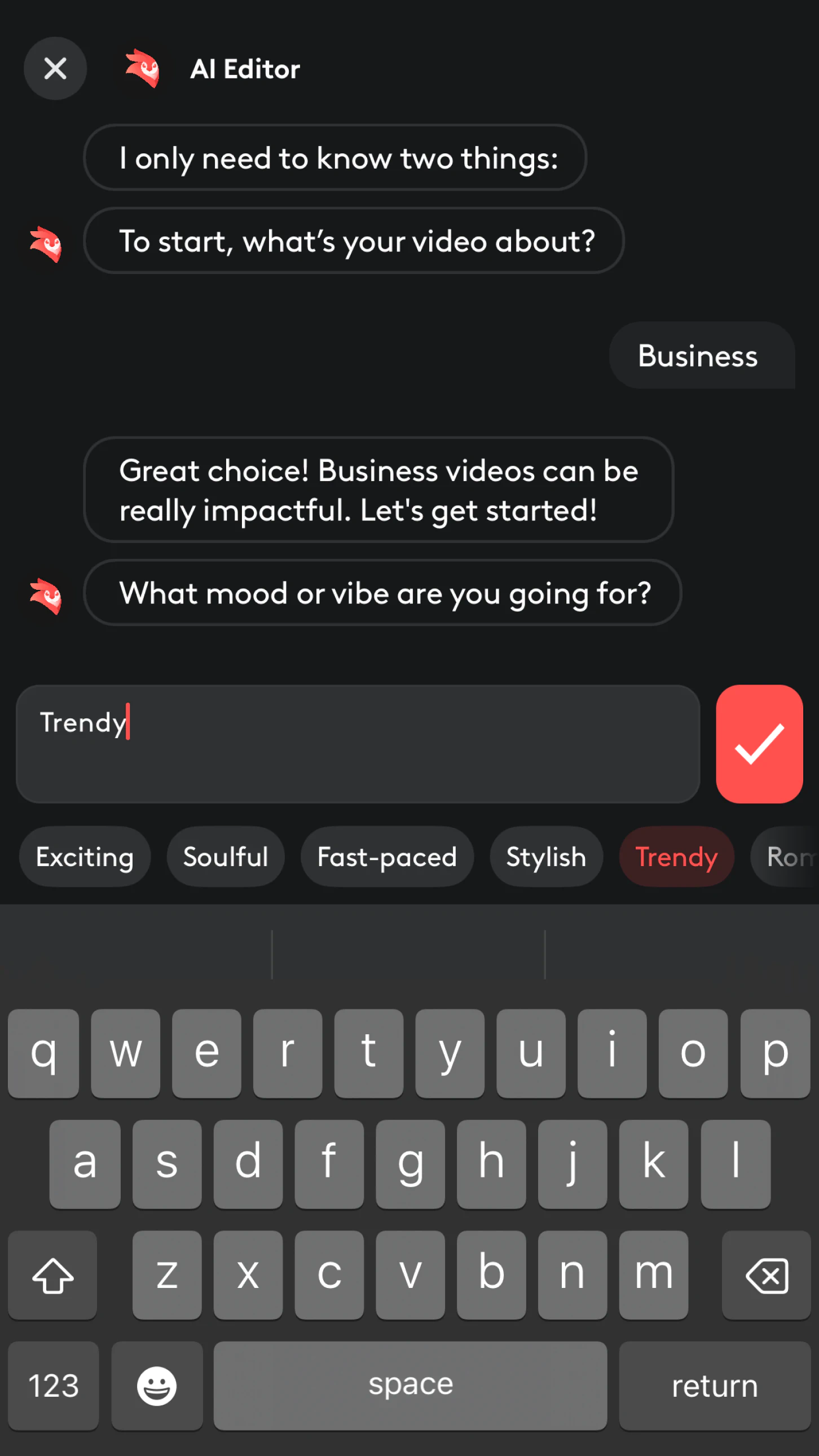 How to edit videos with AI