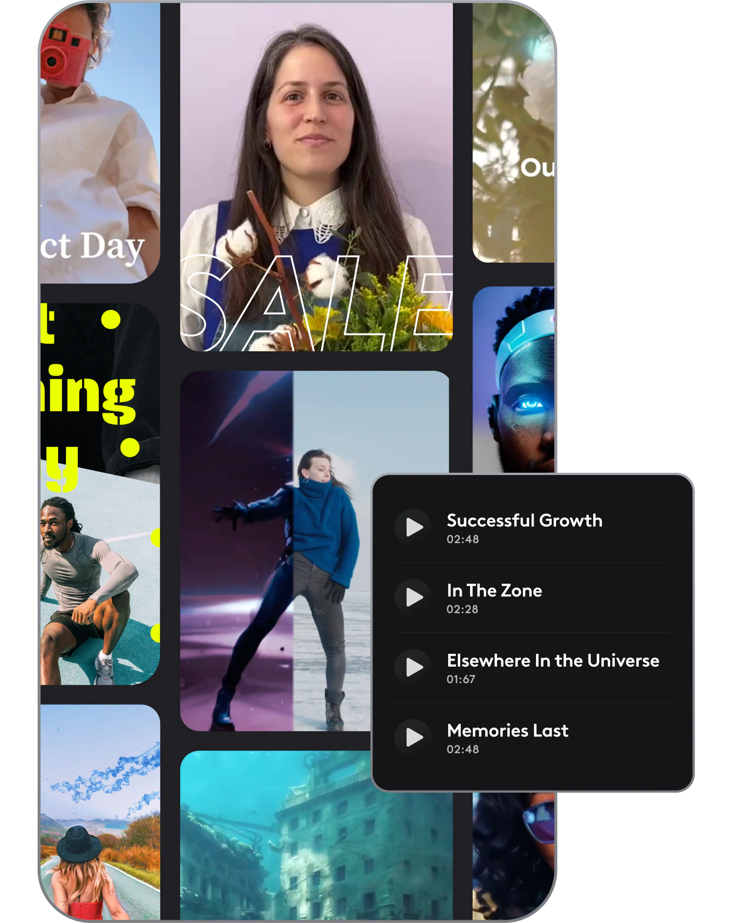 Use AI video templates and never run out of content ideas