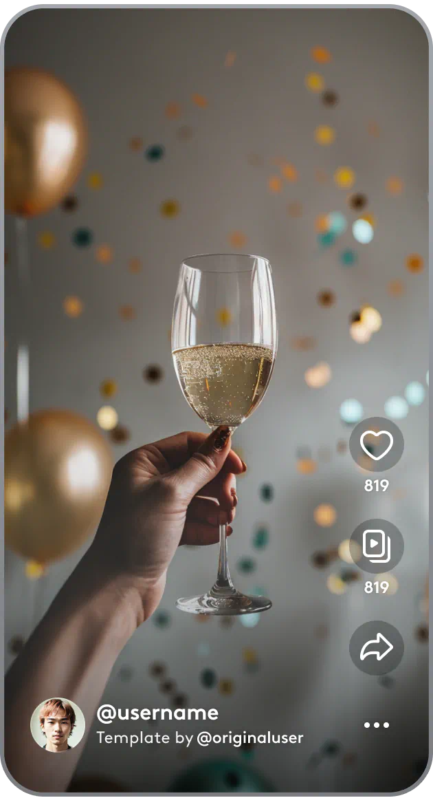 Create birthday video greetings for any platform