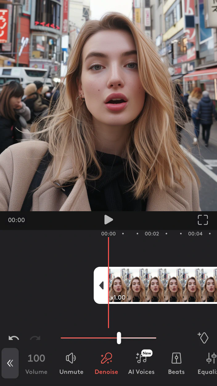 How to take background noise out of video
