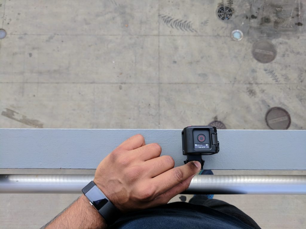vlog tools camera recording kit from balcony for vlog episode