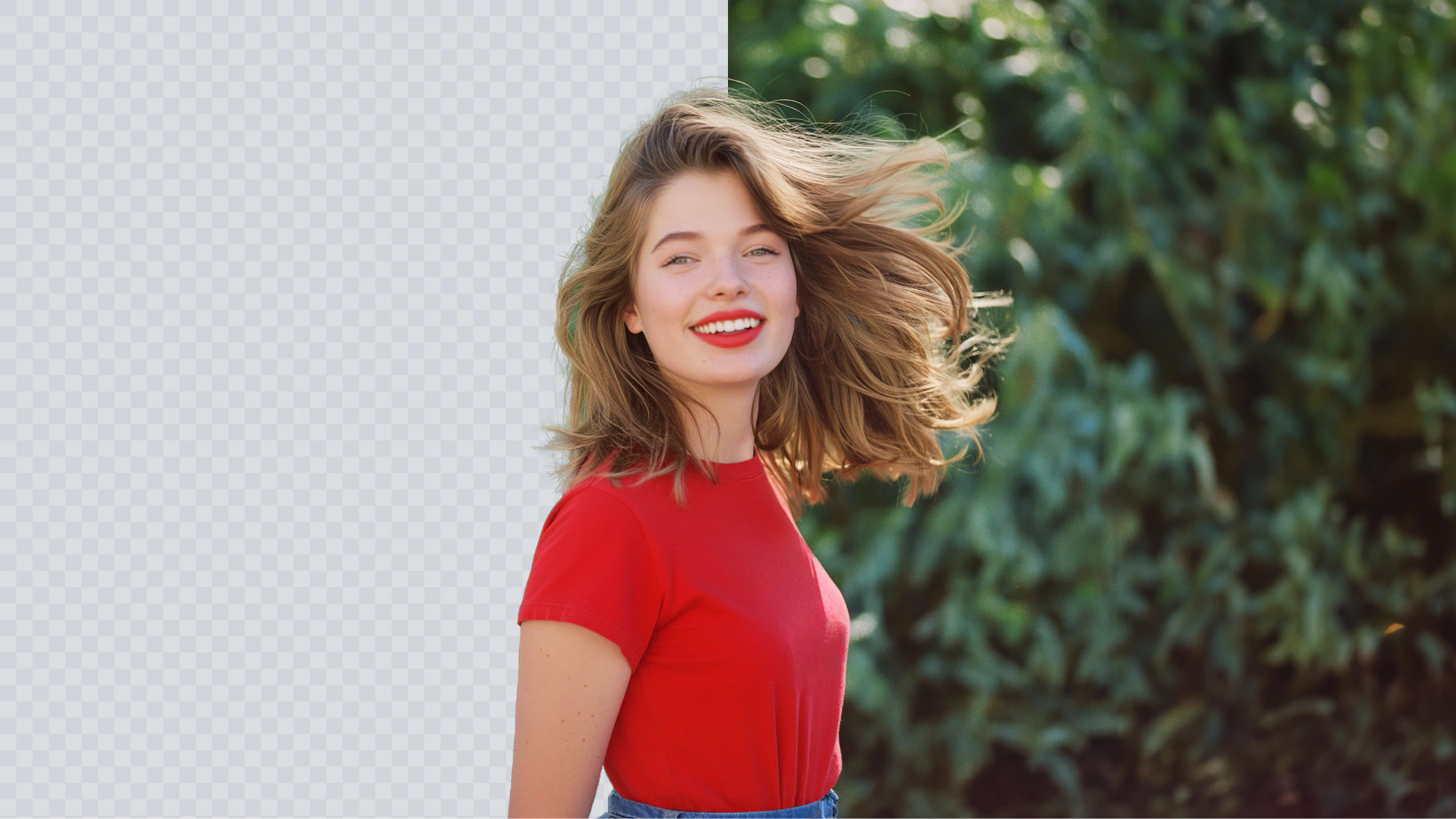 Using Videoleap's Cutout tool on a smartphone to isolate an object in a video.