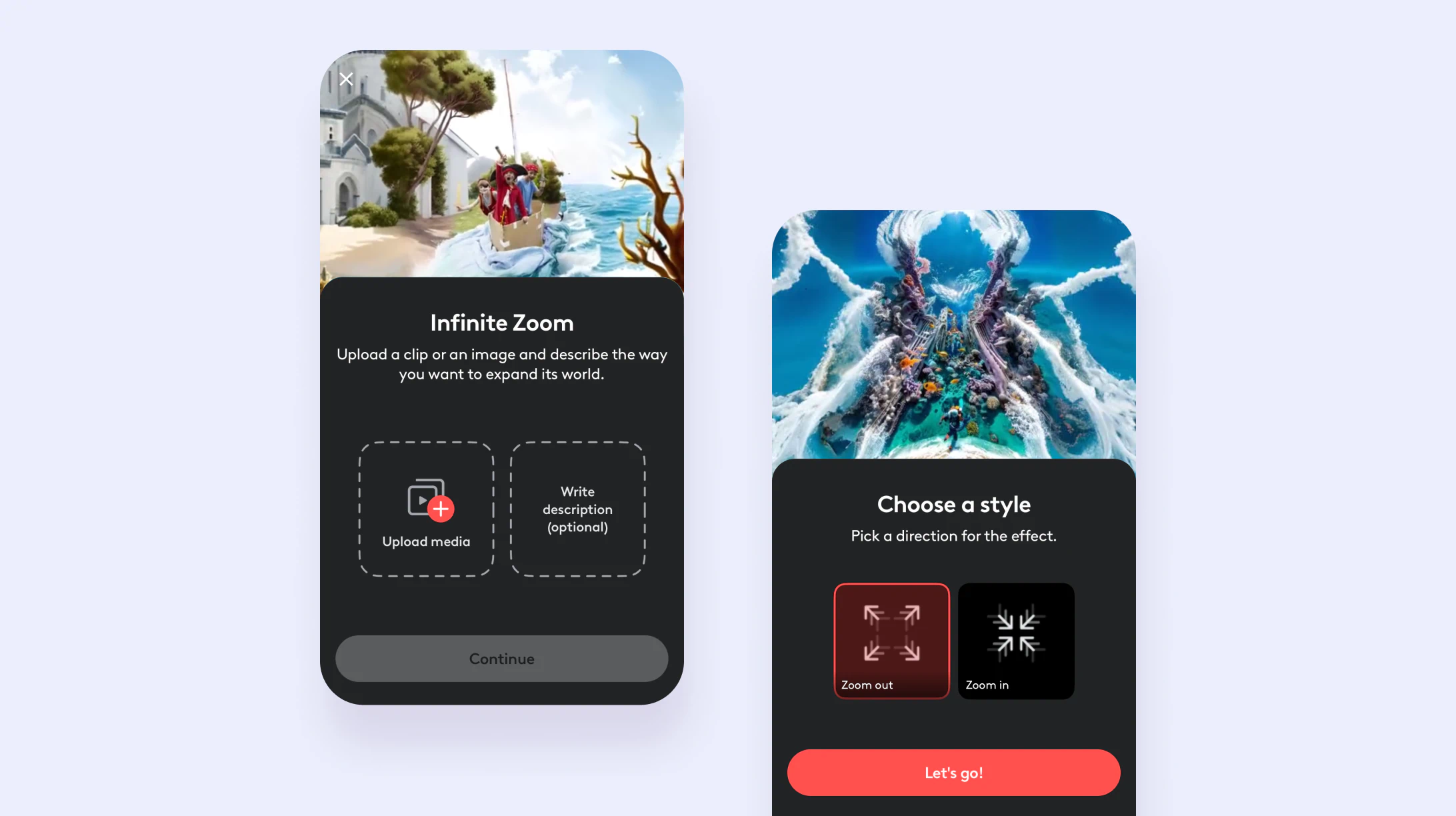 How to create an Infinite Zoom video with Videoleap