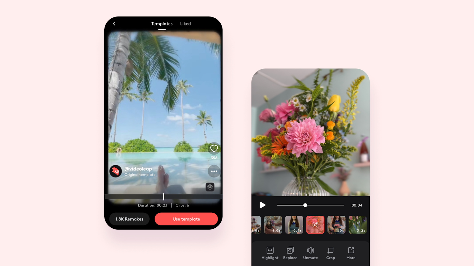 Craft unforgettable journeys with Videoleap's travel video template