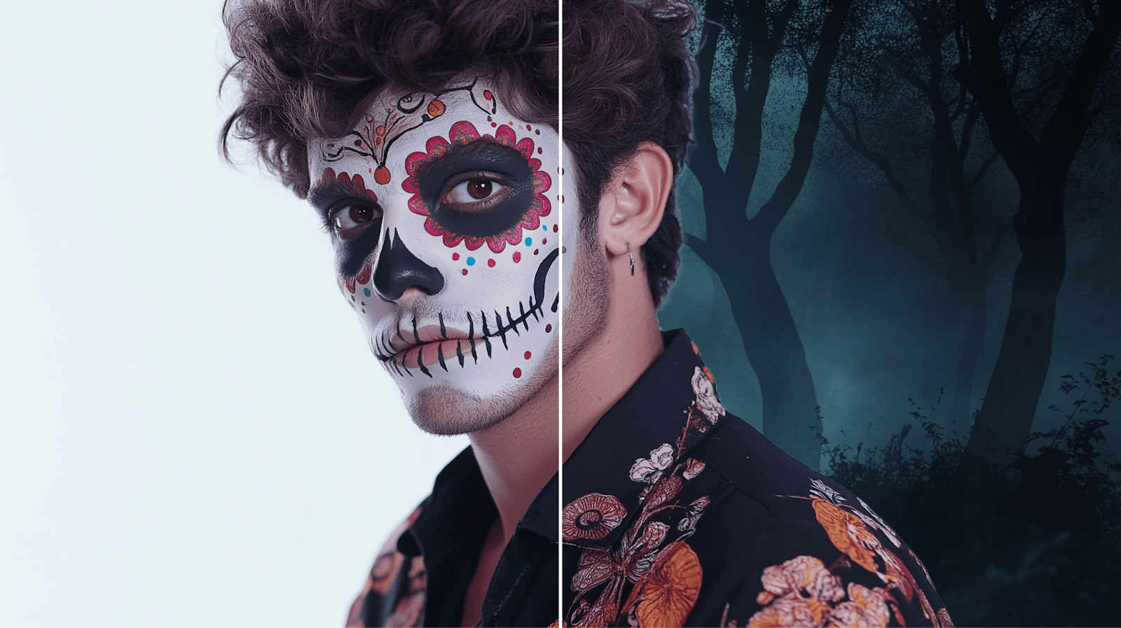 Halloween video background created with Videoleap